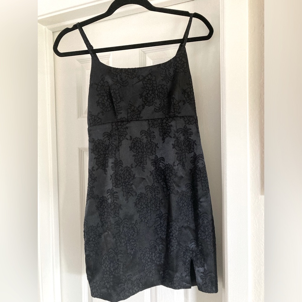 Wild Fable satin floral Dress